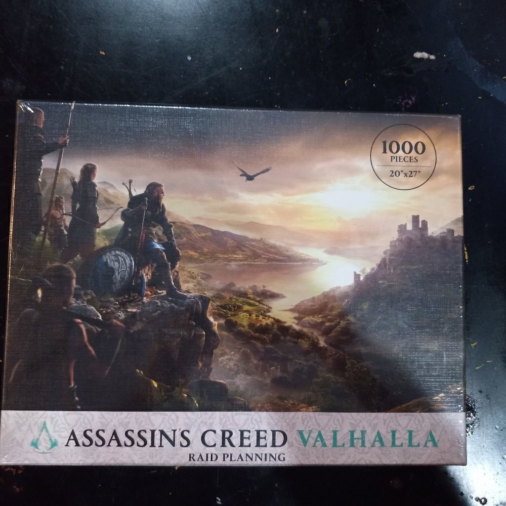 Dark Horse Assassin's Creed Valhalla Raid Planning Puzzle, 1000 pieces